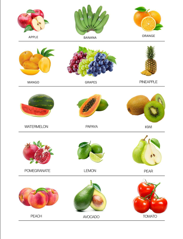 Fresh Fruits